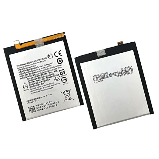 Online City World 100% Orignal Battery Health 6 Month Warranty Mobile Phone Battery for Nokia 5.1 Plus / 6.1 Plus (HE342) (Original with 100% Battery Health)